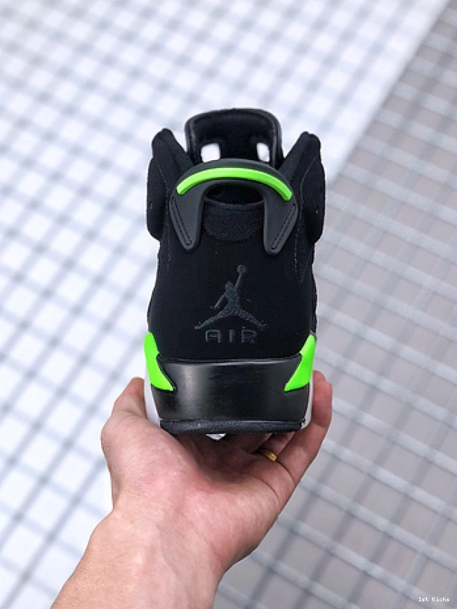 1st Kicks Shoes 003 6 Green' Jordan CT8529 Air Retro 'Electric 0718